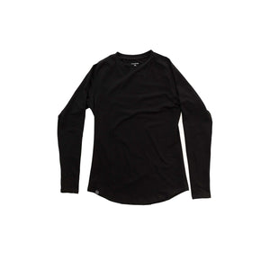 Fitted Long Sleeve - Black - Kyon Apparel