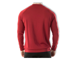 Harka Sweatshirt - Red/ Coral Stripe
