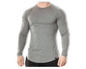 Fitted Long Sleeve - Grey